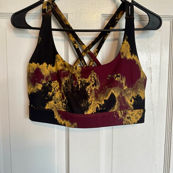 JoyLab Burgundy Sports Bra - Picture 1 of 4